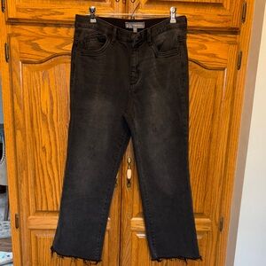 Wit & Wisdom Charcoal Ankle Jeans